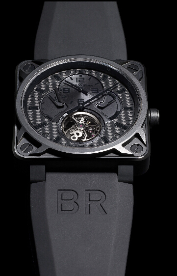 Bell & Ross Aviation BR 01 Tourbillon Phantom Black DLC Titanium replica watch
